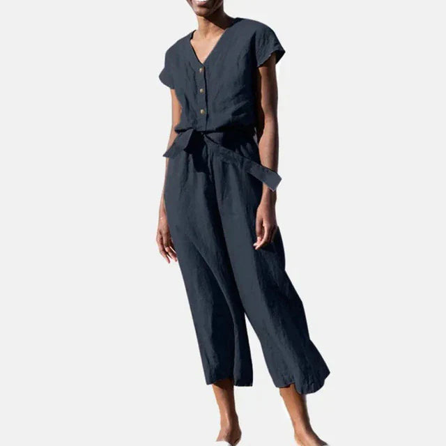 Levoire | Année Combinaison Femme Unie bleu marine