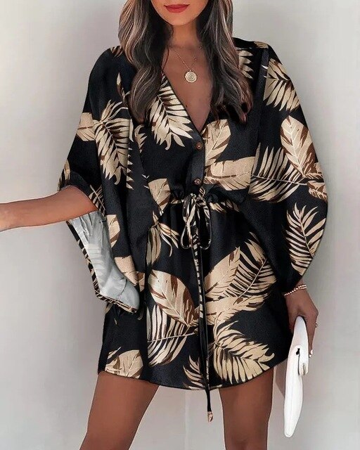 Levoire | Mini Boho Robe D'Été Pour Femmes Pour Un Look Décontracté Style 2