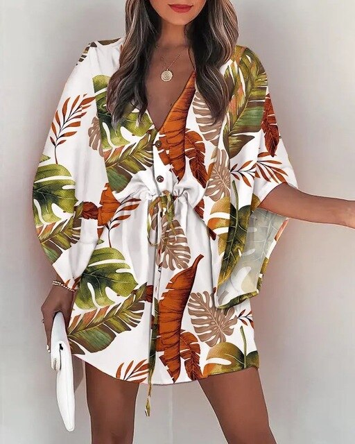 Levoire | Mini Boho Robe D'Été Pour Femmes Pour Un Look Décontracté Style 7