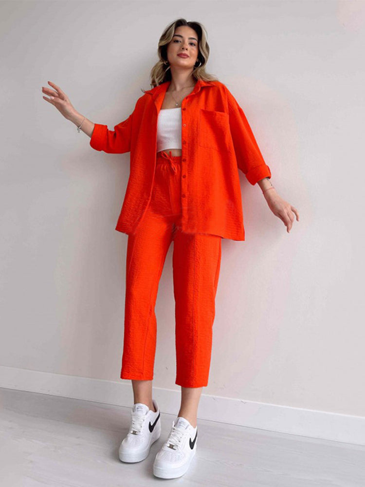 Levoire | Ensemble Deux Pièces Femme Orange