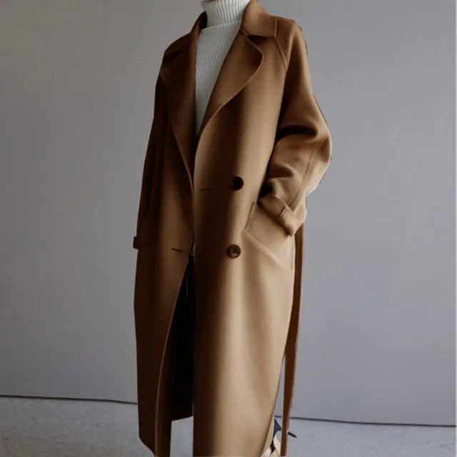 Levoire | Manteau chaud et bohème Marron