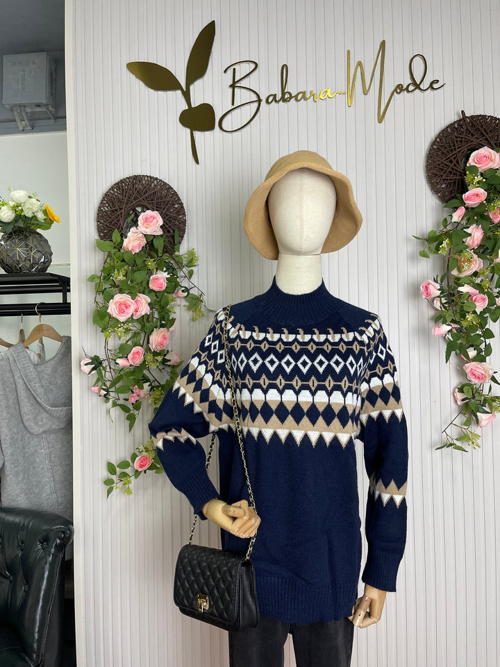 Levoire | Pull Géométrique