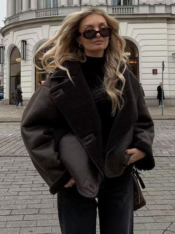 Levoire | Veste En Cuir Marron