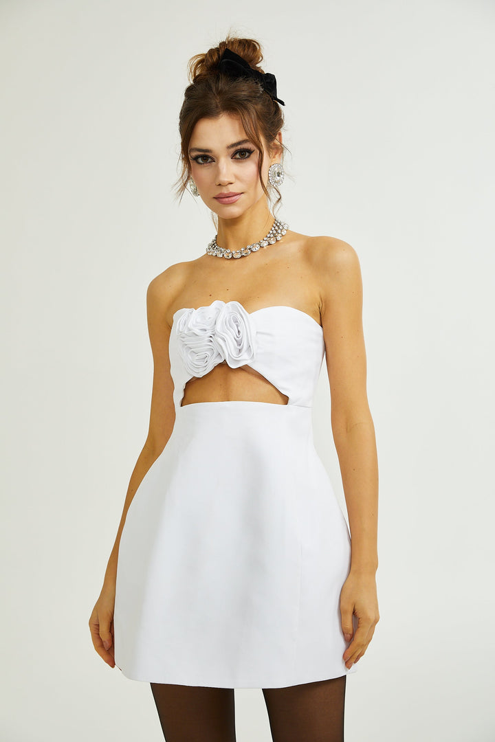 Levoire | Robe À Fleurs Découpée