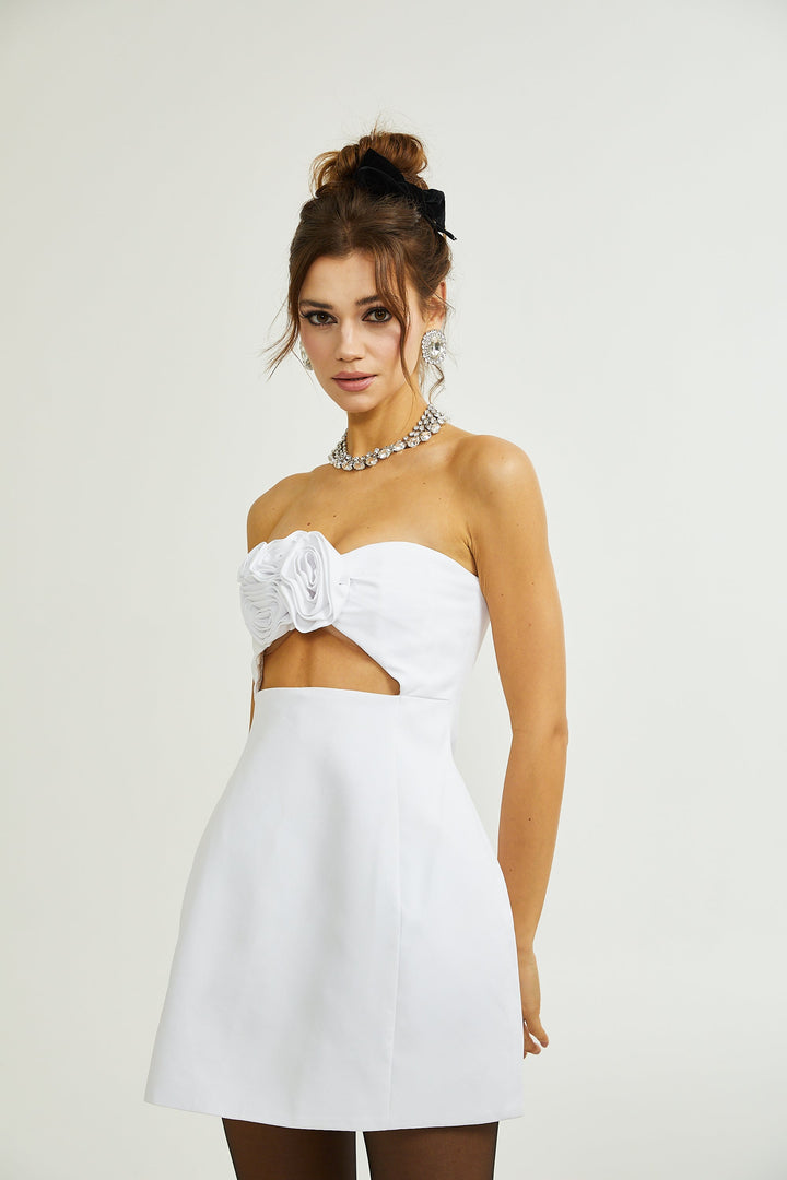 Levoire | Robe À Fleurs Découpée