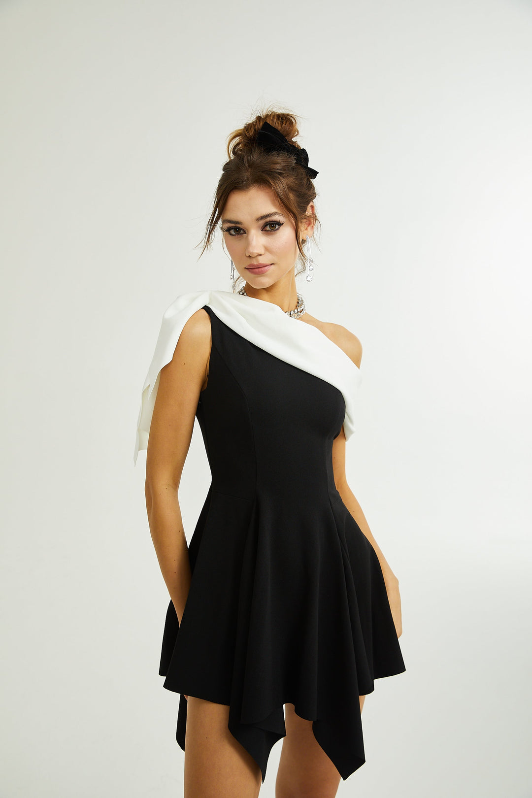 Levoire | Robe Mini Asymétrique
