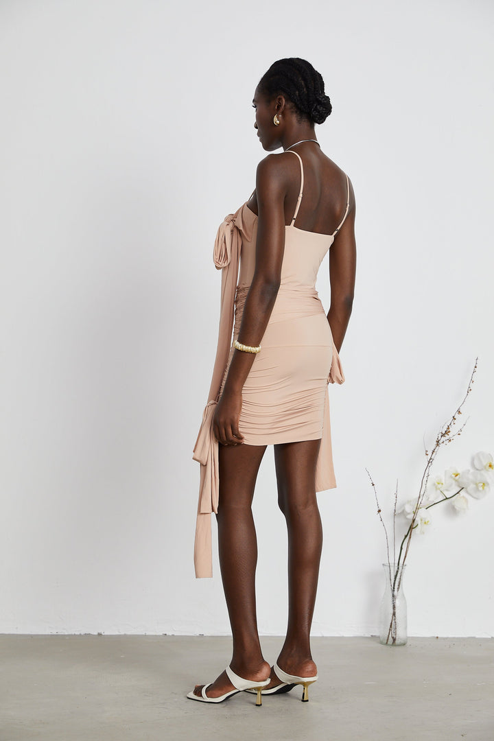 Levoire | Détails Asymétriques En Bande Robe Mini