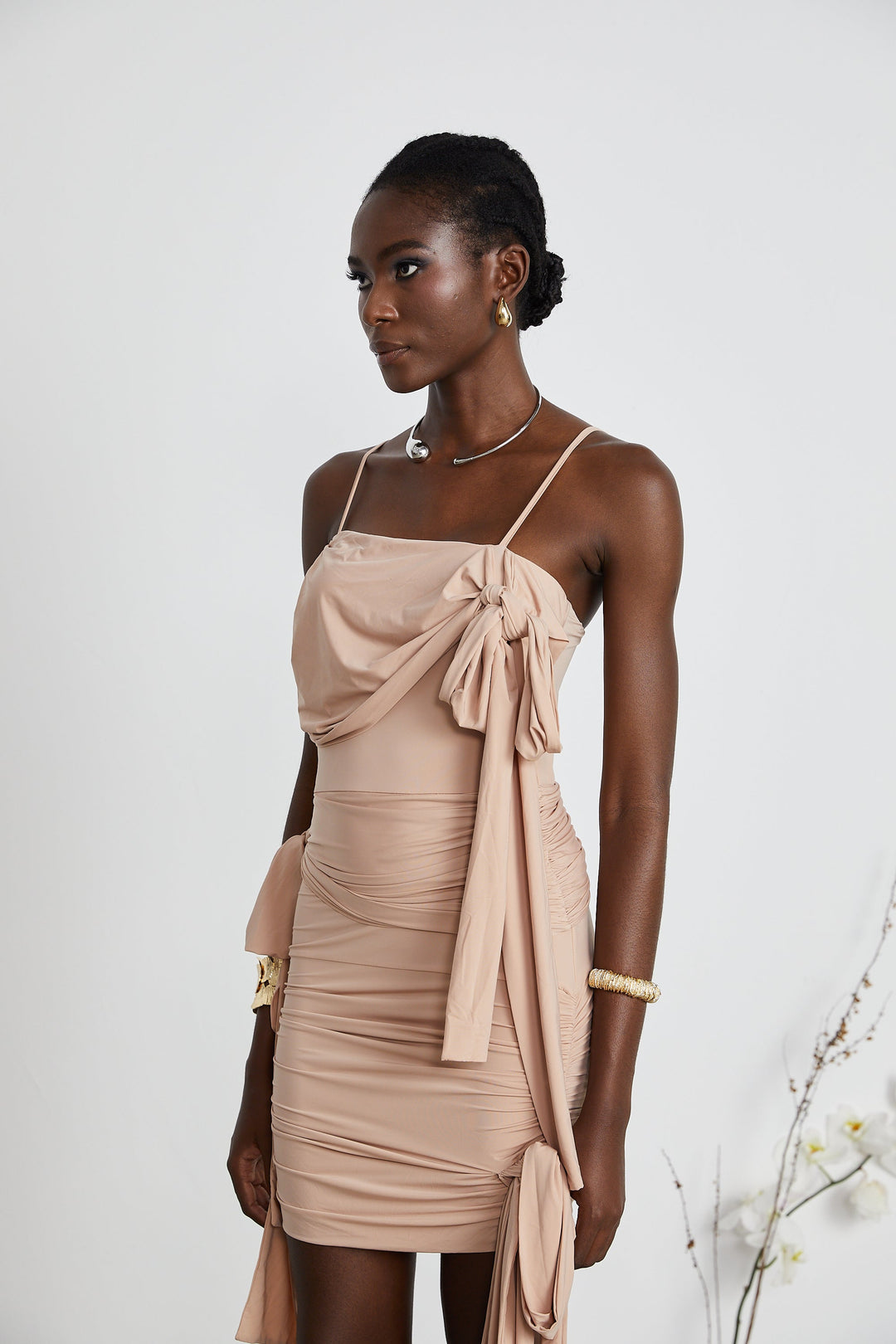 Levoire | Détails Asymétriques En Bande Robe Mini