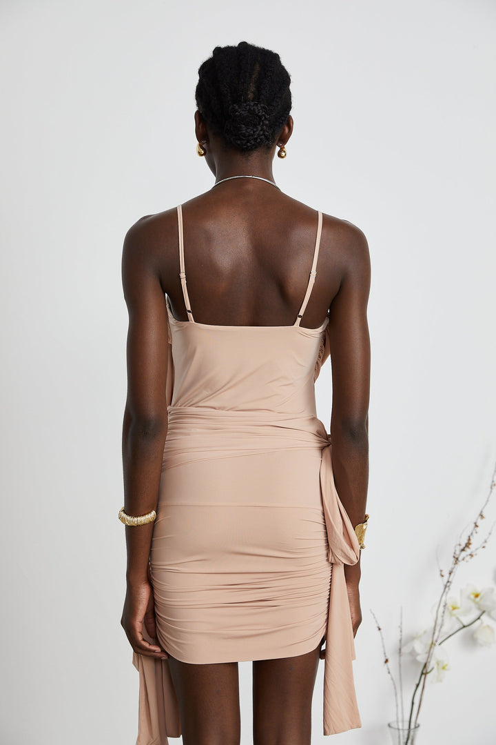 Levoire | Détails Asymétriques En Bande Robe Mini