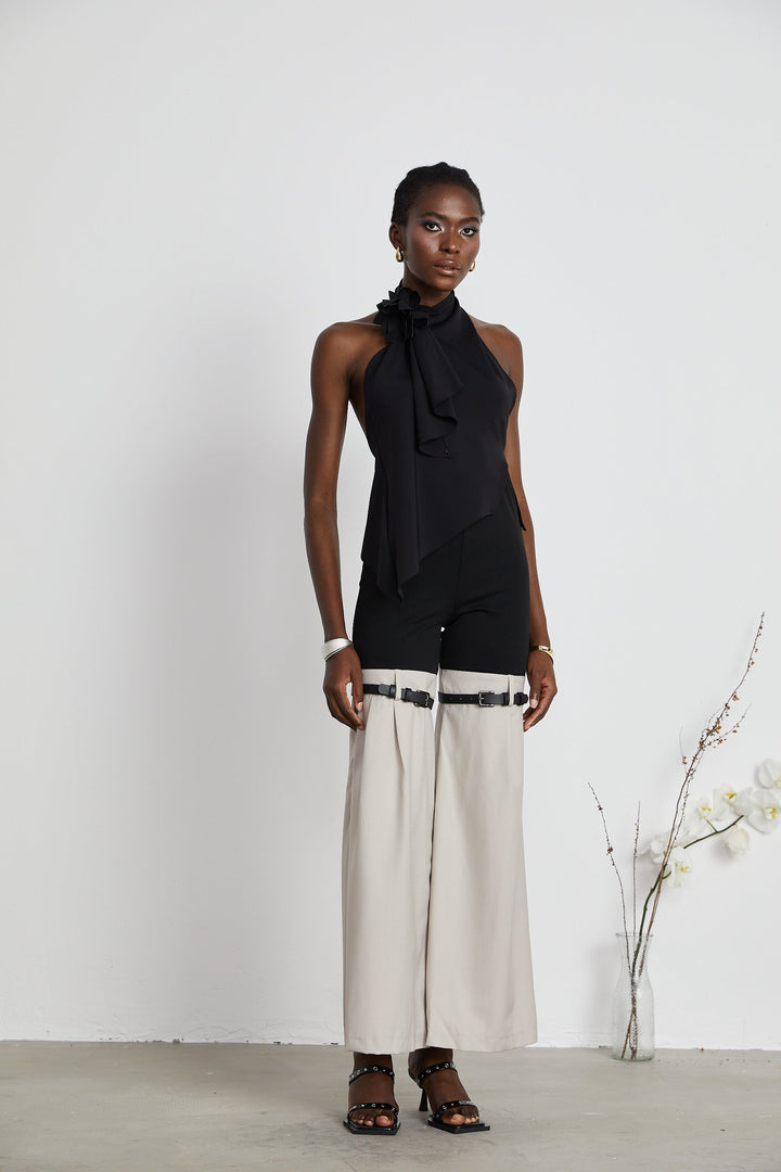 Levoire | Pantalons Flare Bicolores