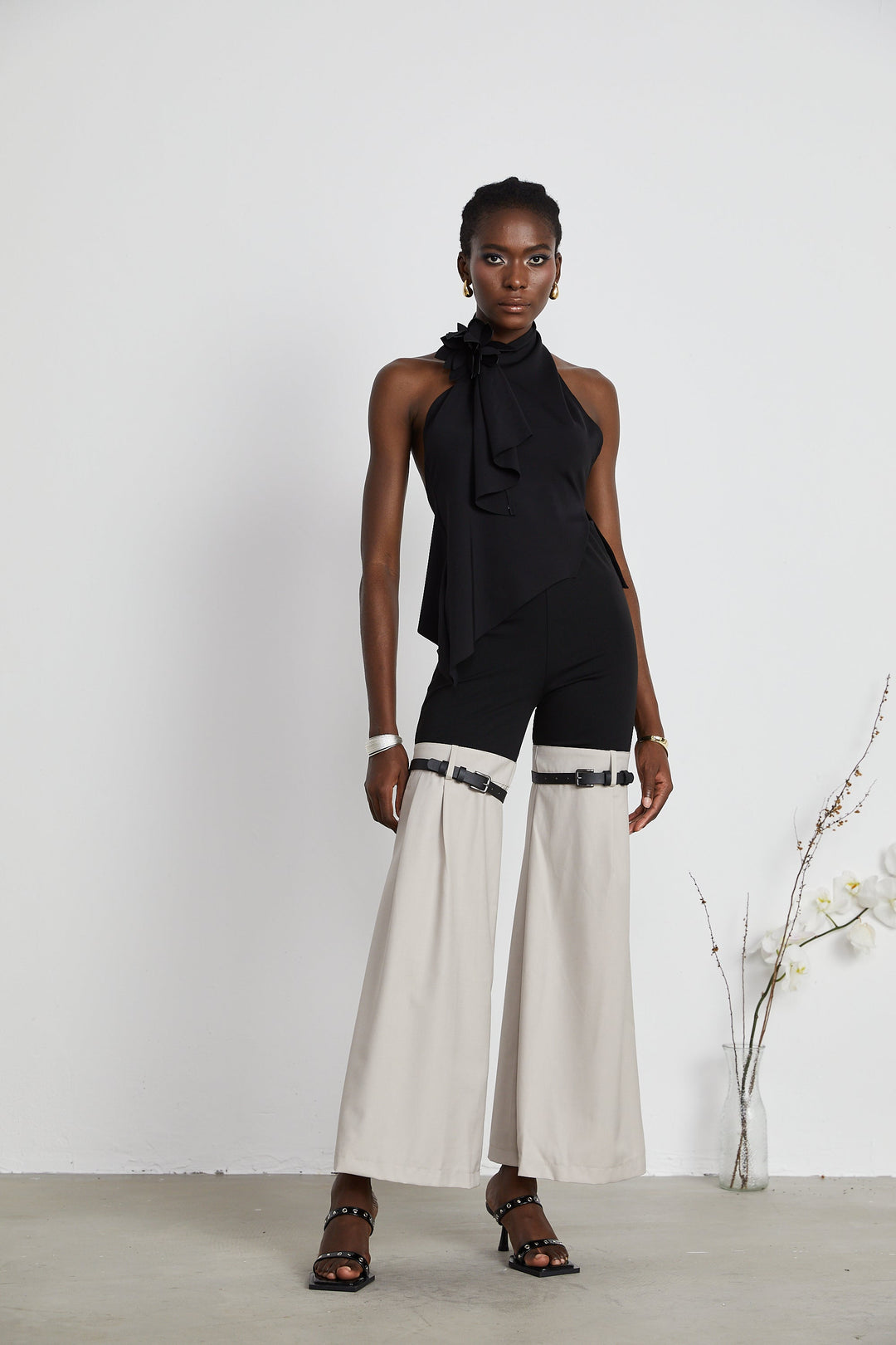 Levoire | Pantalons Flare Bicolores