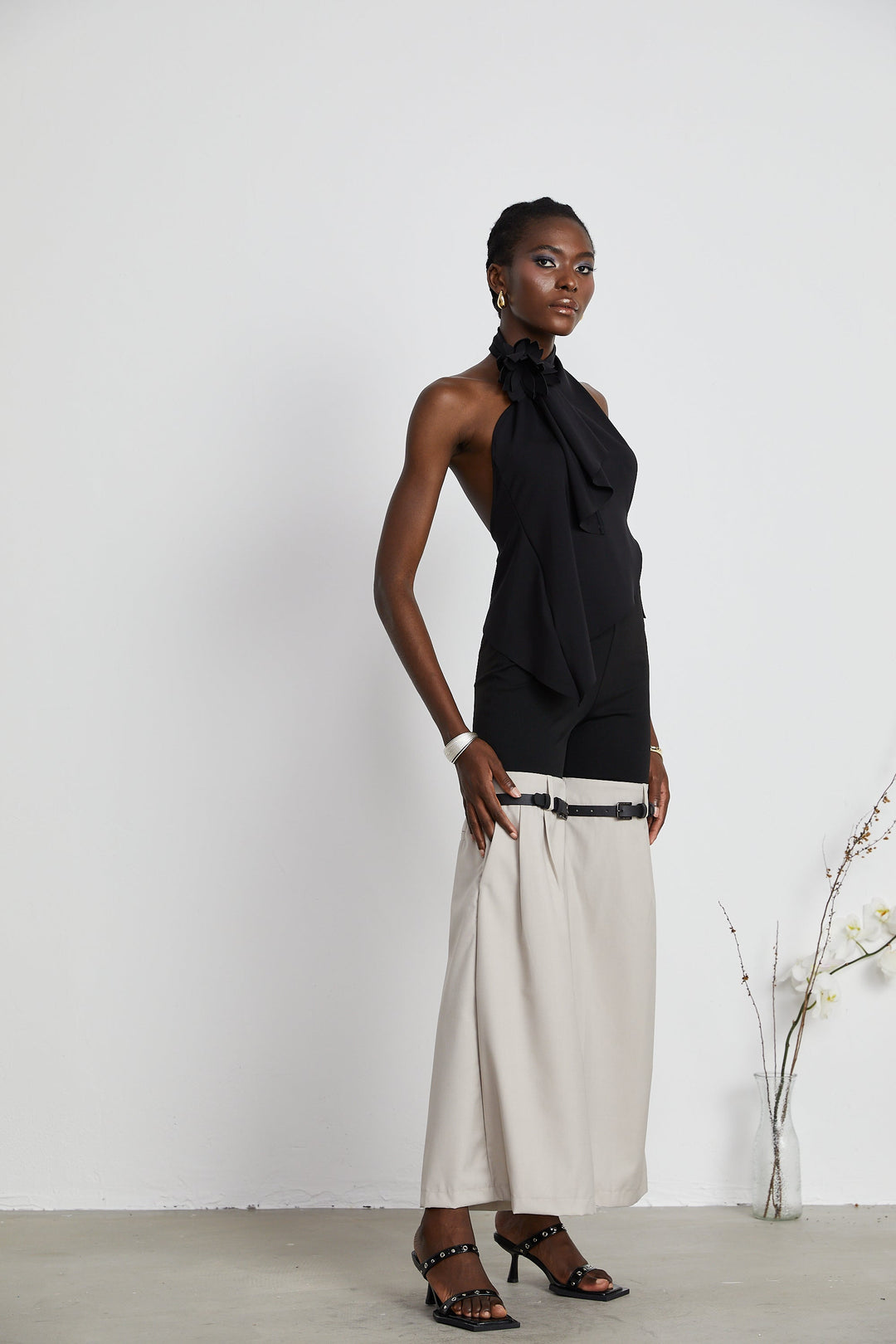 Levoire | Pantalons Flare Bicolores