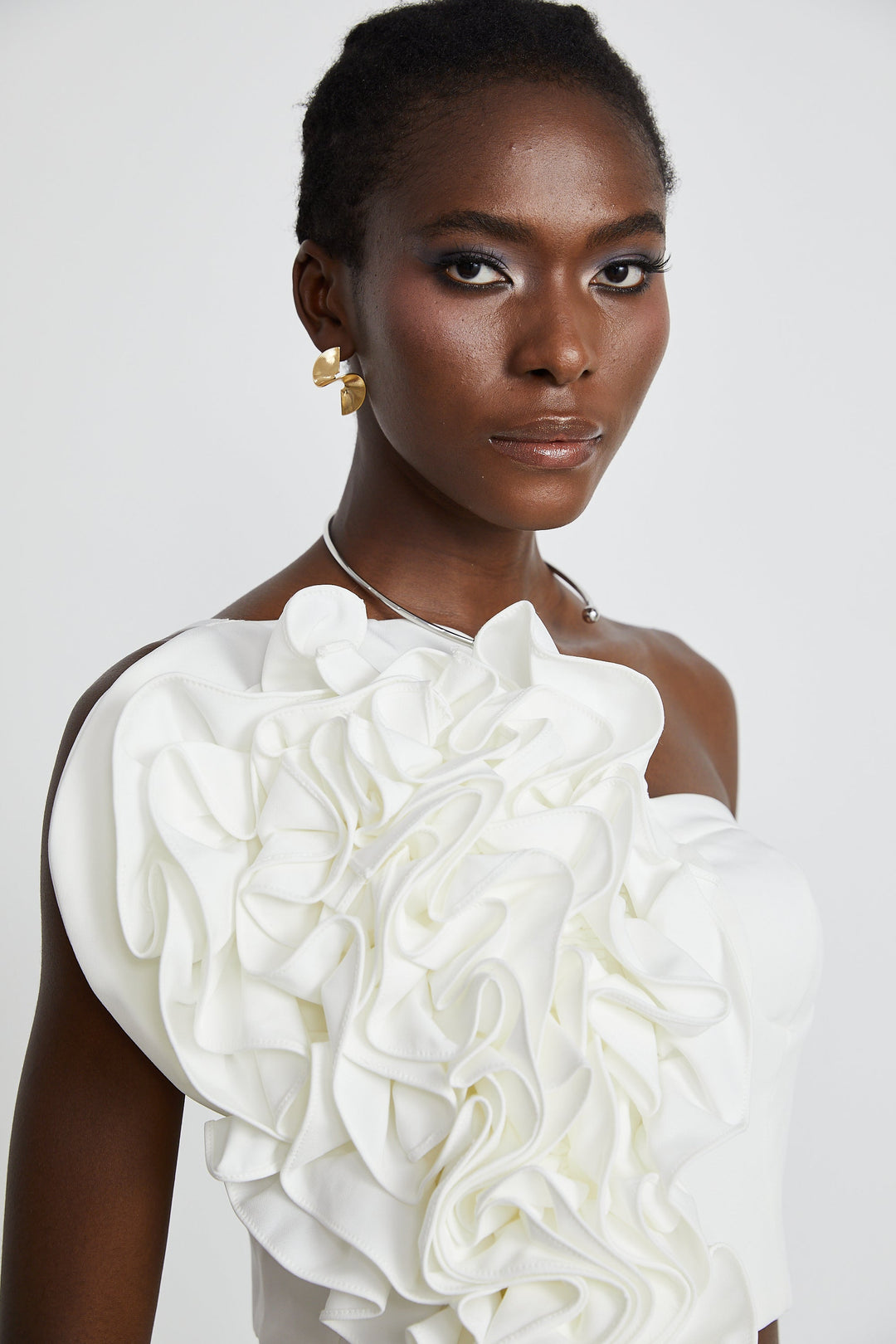 Levoire | Top Avec Application De Fleur Blanche
