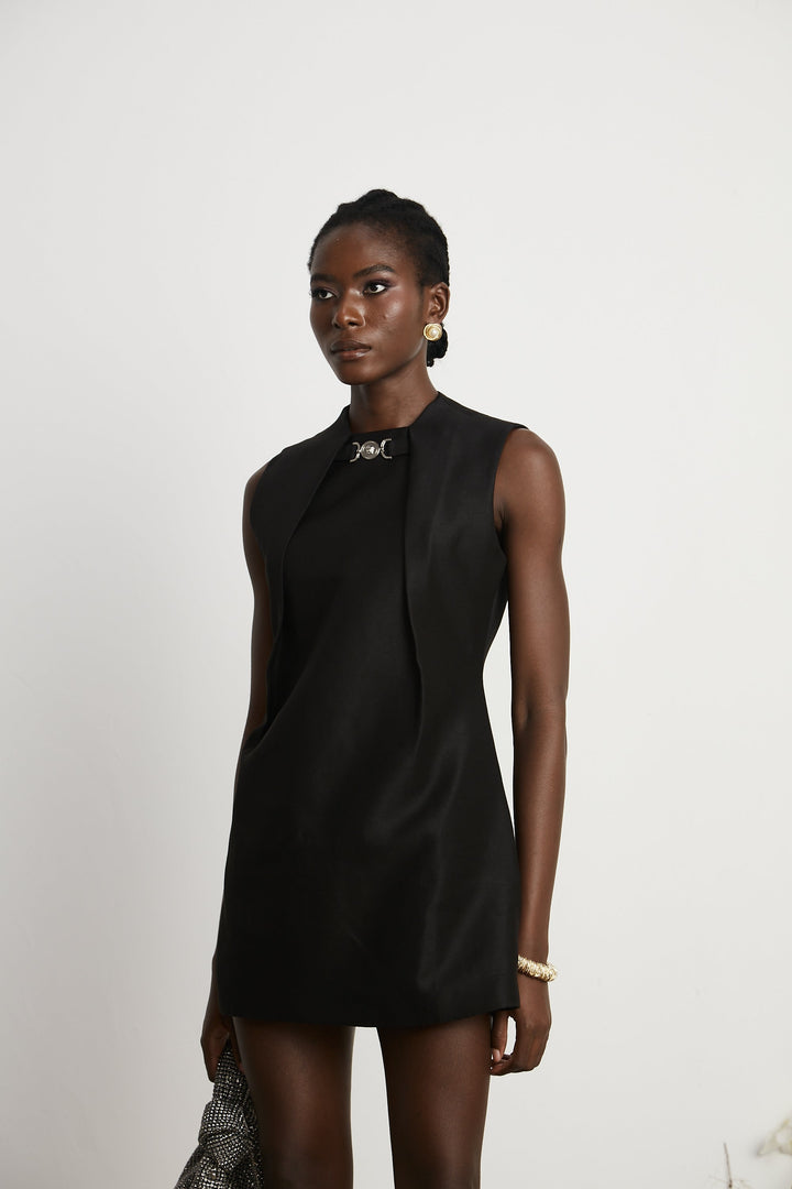 Levoire | Robe Mini En Laine Sans Manches