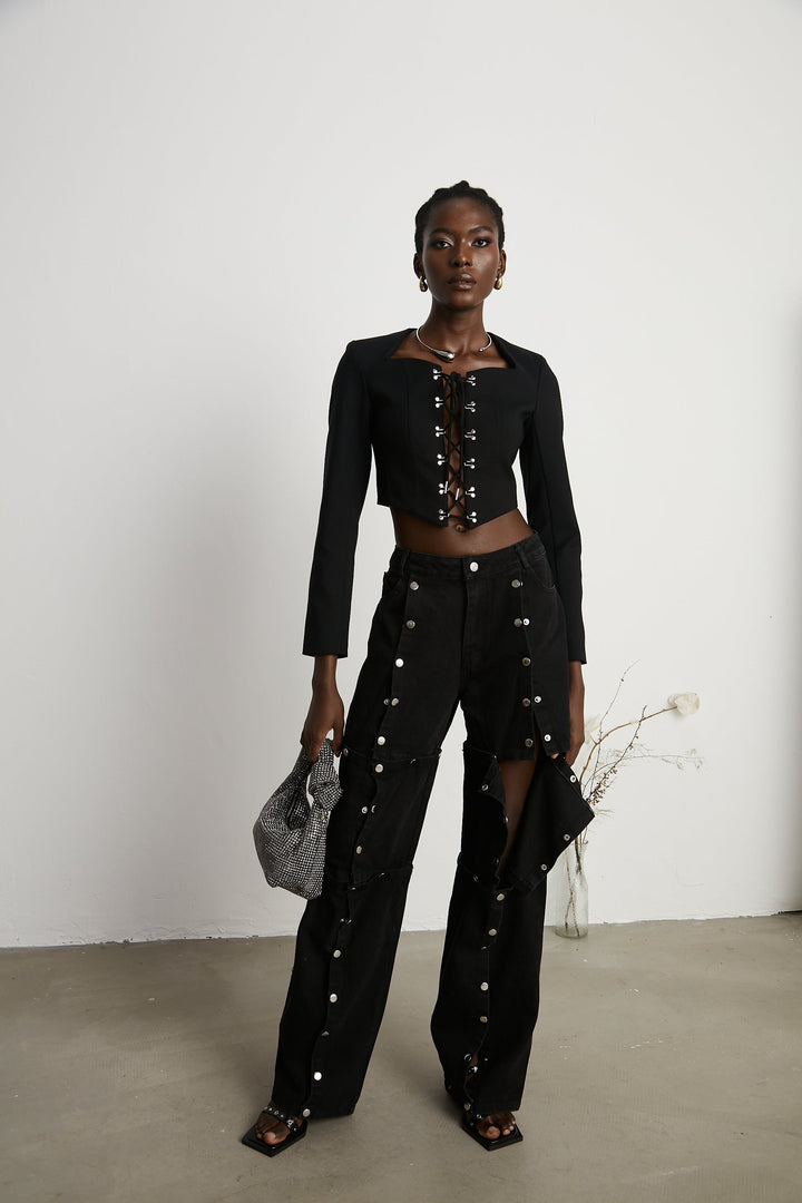 Levoire | Veste À Lacets Courte