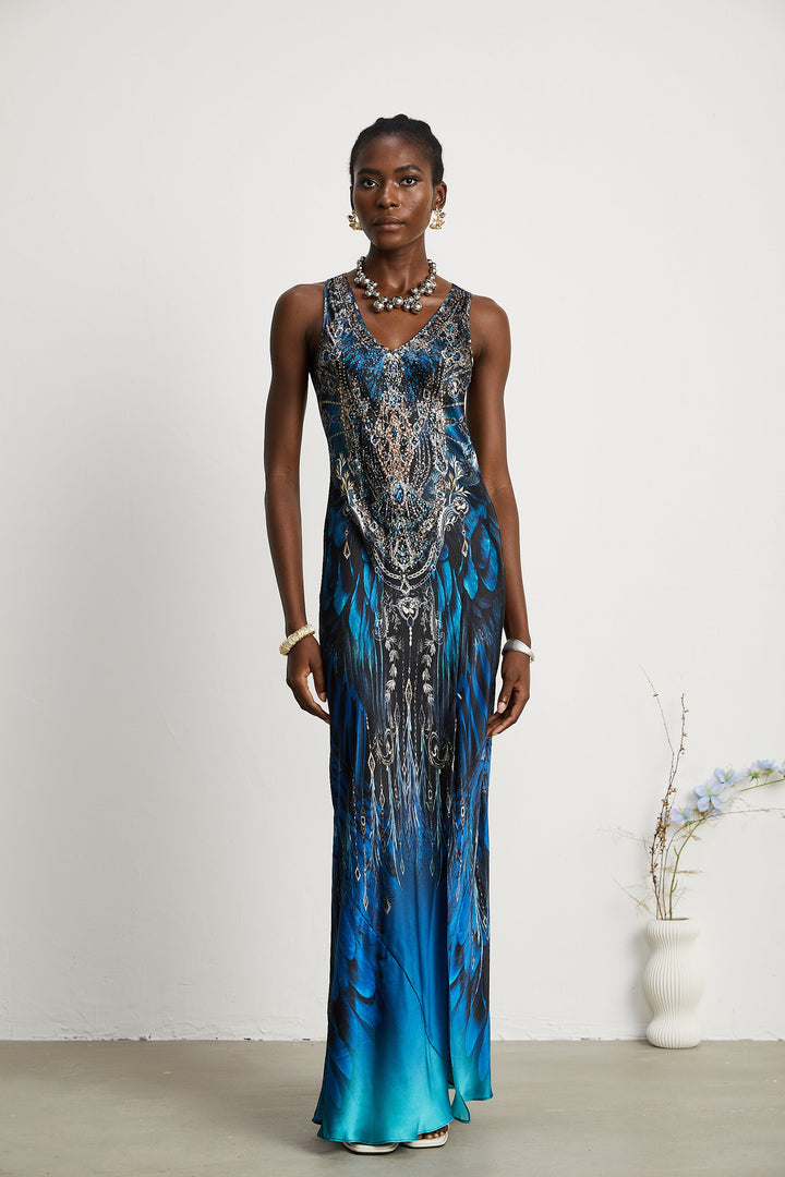 Levoire | Robe Maxi À Imprimé Graphique