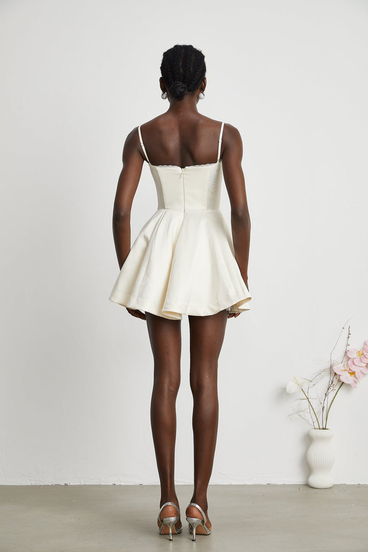 Levoire | Tulle Robe Mini Évasée