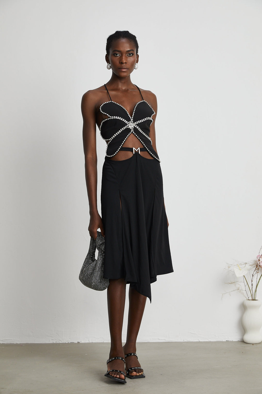 Levoire | Top En Cristal De Fleurs