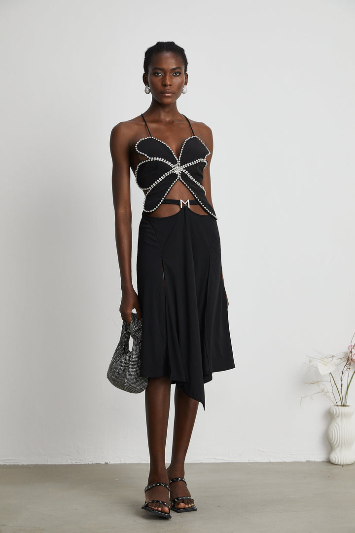Levoire | Top En Cristal De Fleurs