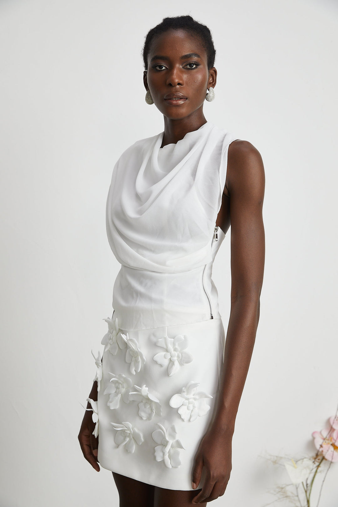 Levoire | Blouse En Chiffon Blanche