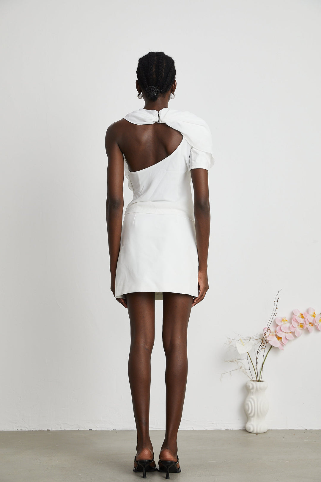 Levoire | Blouse En Chiffon Blanche Élegante