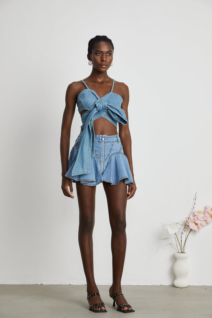 Levoire | Détail Arc Top En Denim