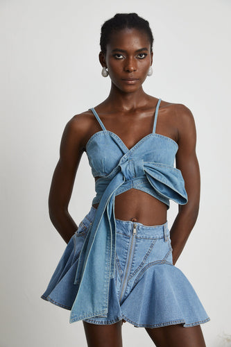 Levoire | Détail Arc Top En Denim