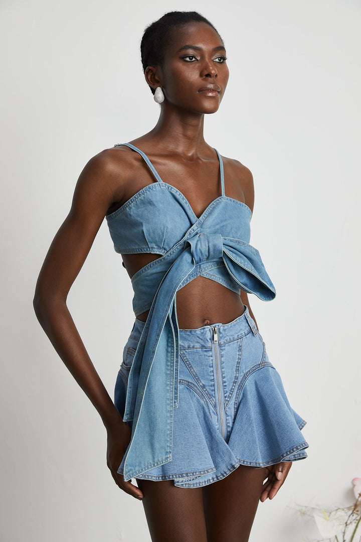Levoire | Détail Arc Top En Denim