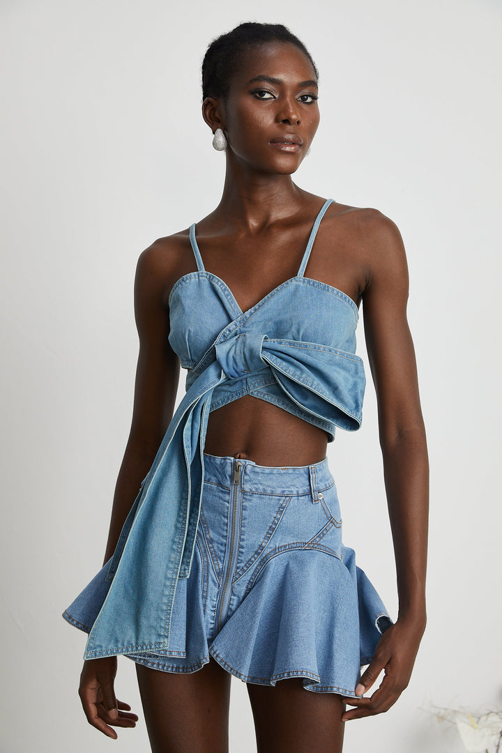 Levoire | Détail Arc Top En Denim