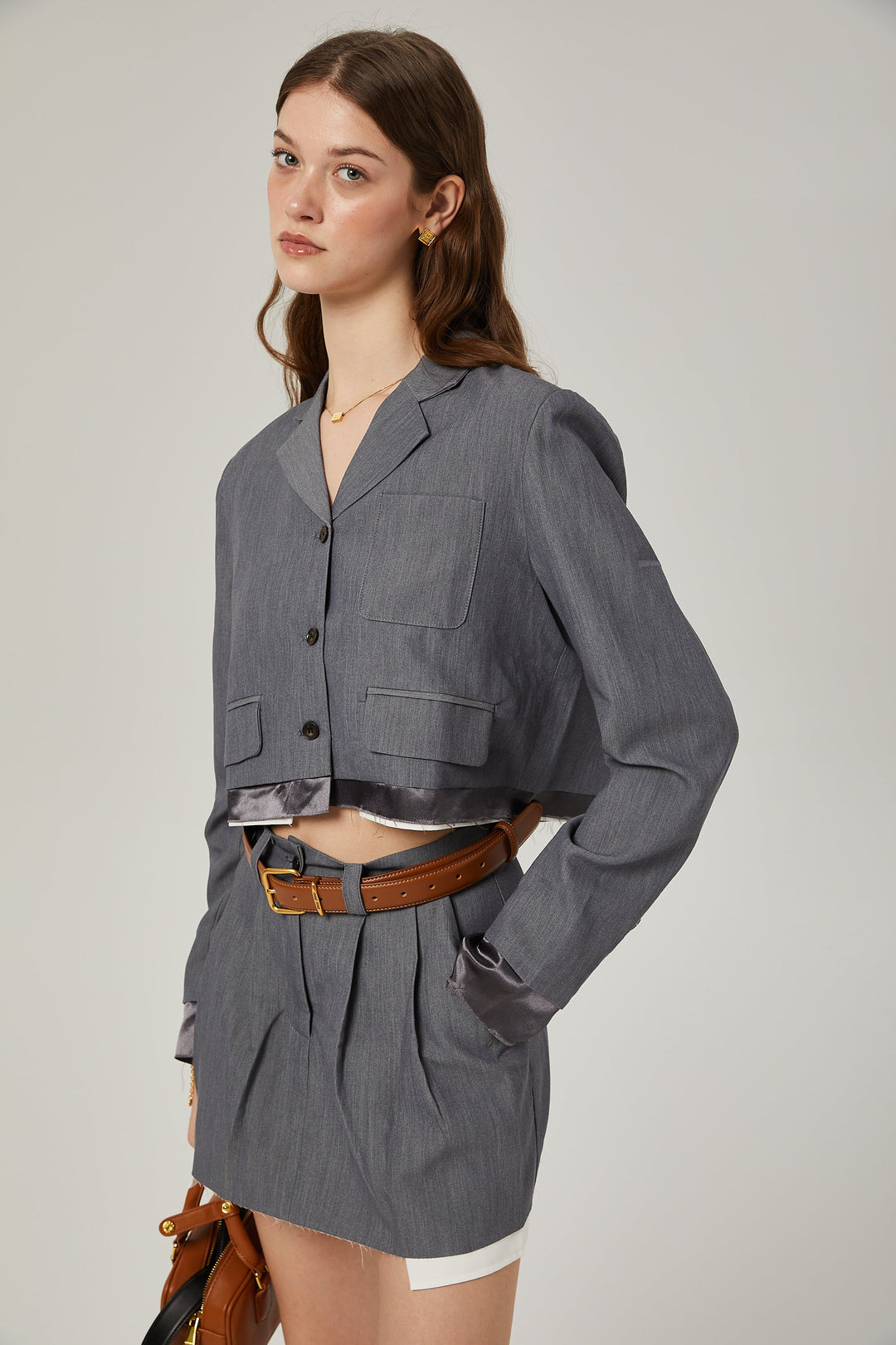 Levoire | Ensemble De Veste Et Jupe Décontracté