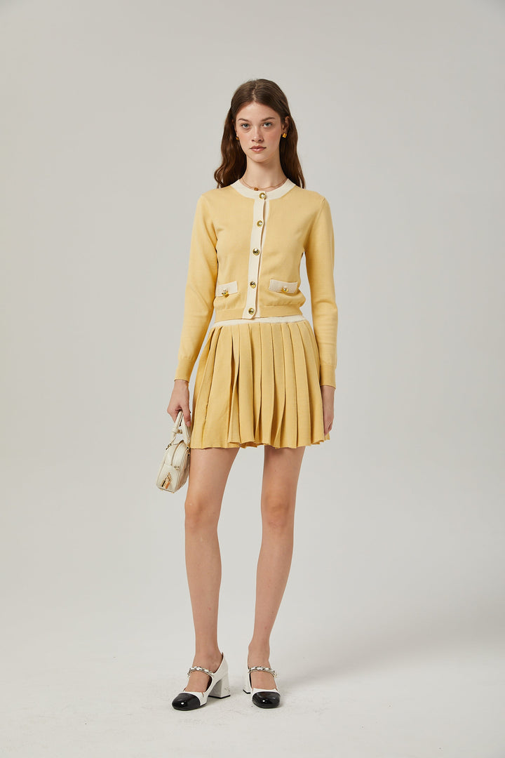 Levoire | Pull En Laine Et Jupe Ensemble Assorti