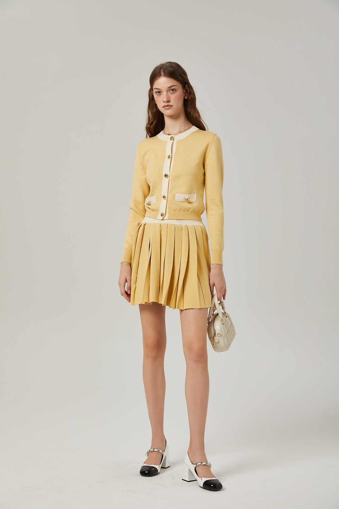 Levoire | Pull En Laine Et Jupe Ensemble Assorti