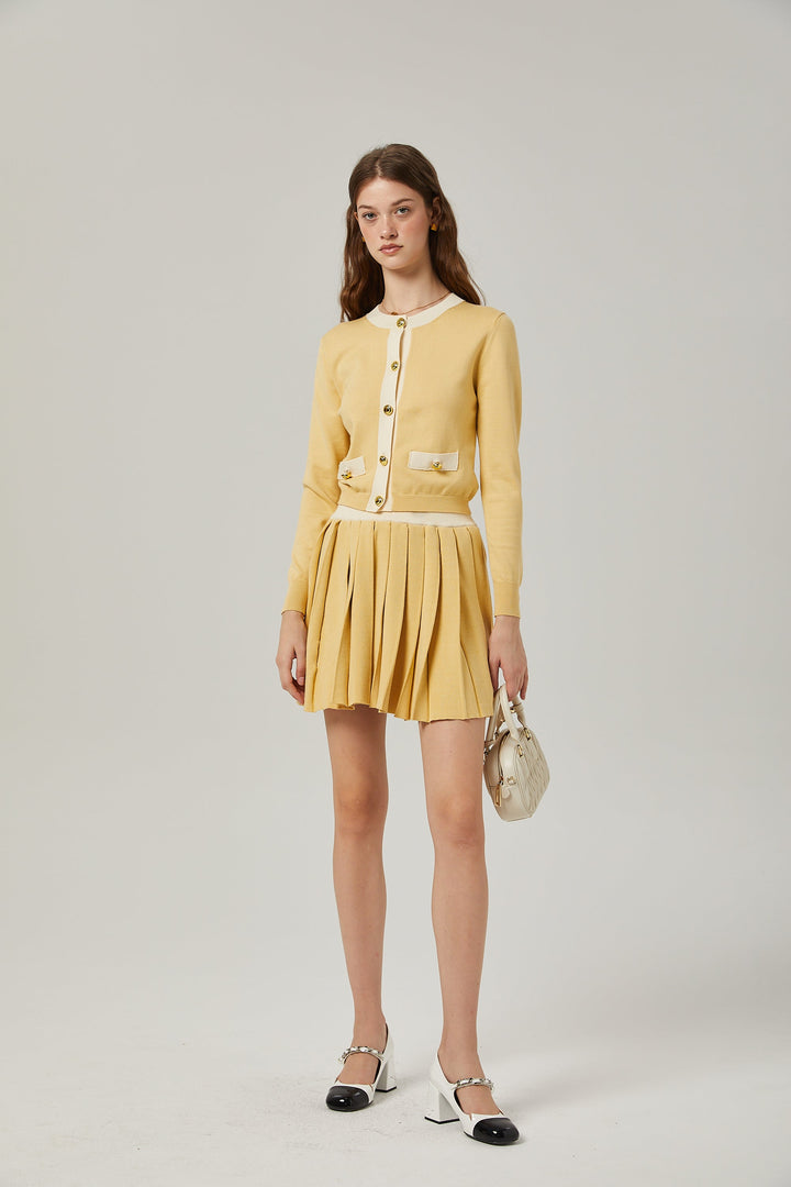 Levoire | Pull En Laine Et Jupe Ensemble Assorti