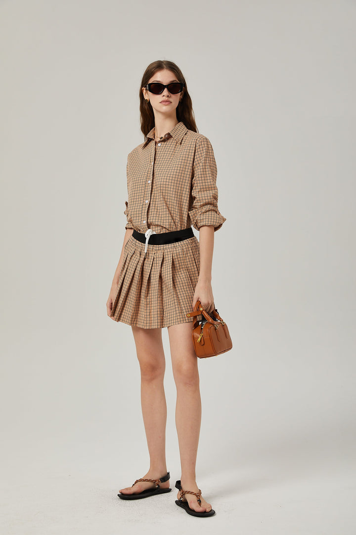 Levoire | Chemise À Motifs À Carreaux