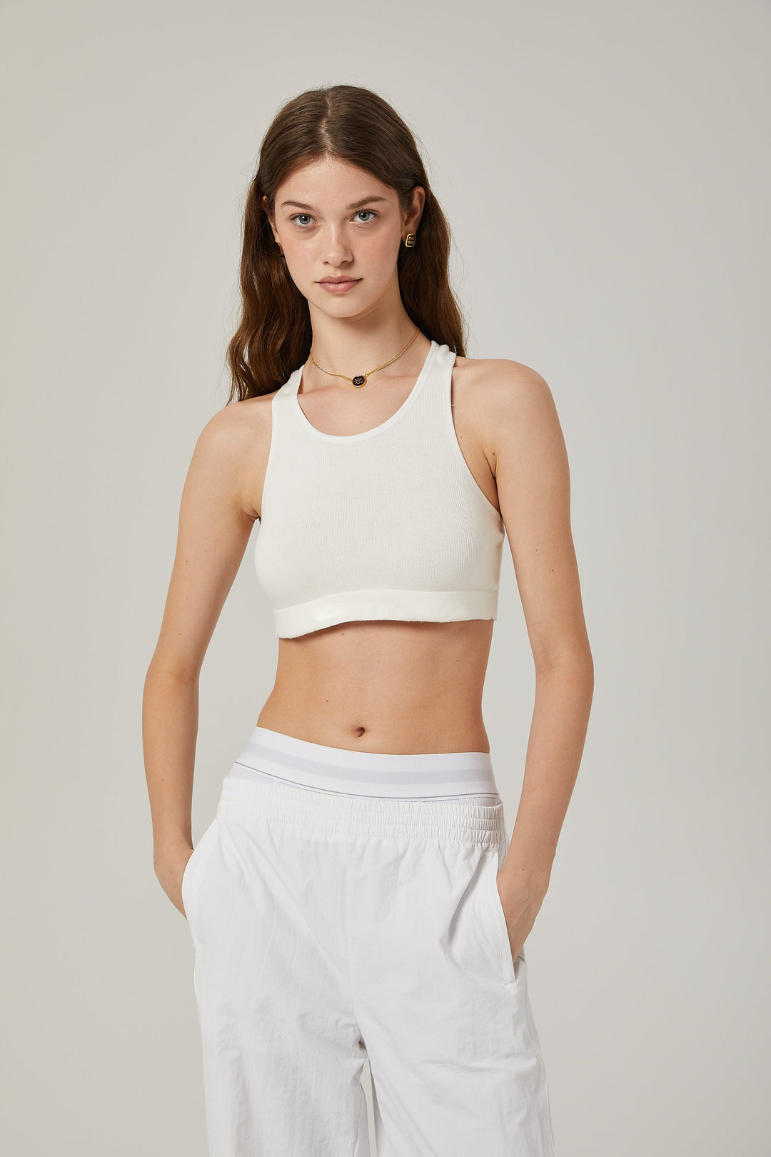 Levoire | Top Court En Coton Sans Couture