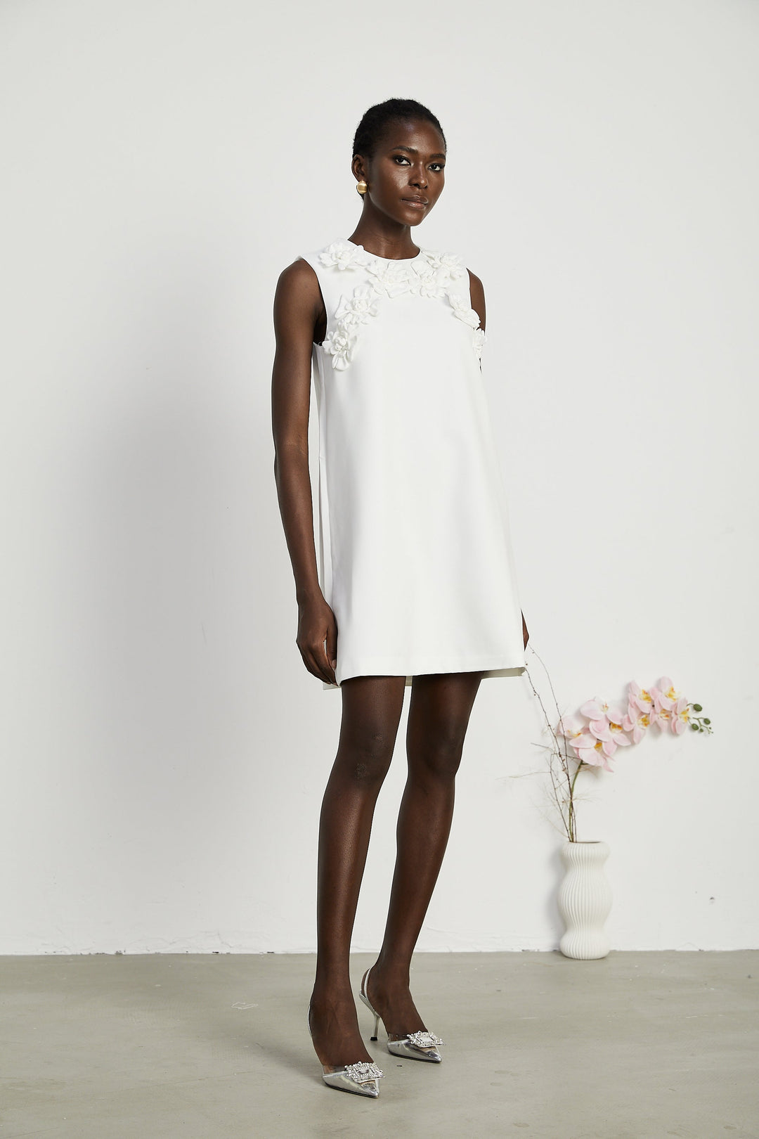 Levoire | Robe Mini Fleurs En Plastique