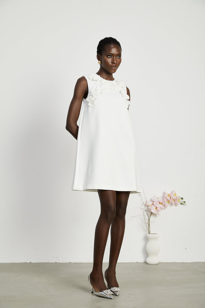 Levoire | Robe Mini Fleurs En Plastique