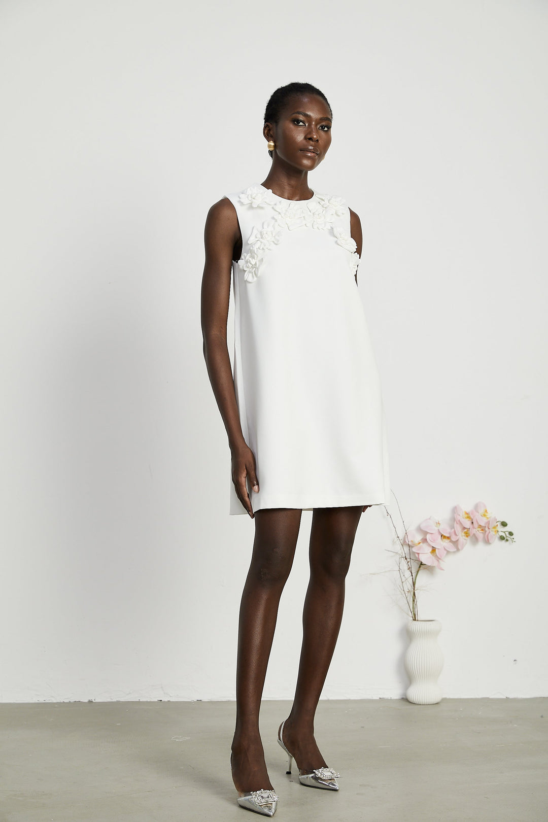Levoire | Robe Mini Fleurs En Plastique