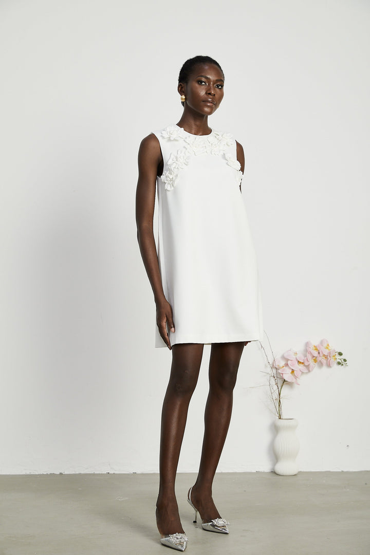 Levoire | Robe Mini Fleurs En Plastique
