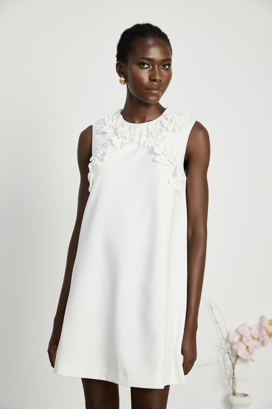 Levoire | Robe Mini Fleurs En Plastique