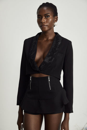 Levoire | Short En Tulle À Volants Superposés