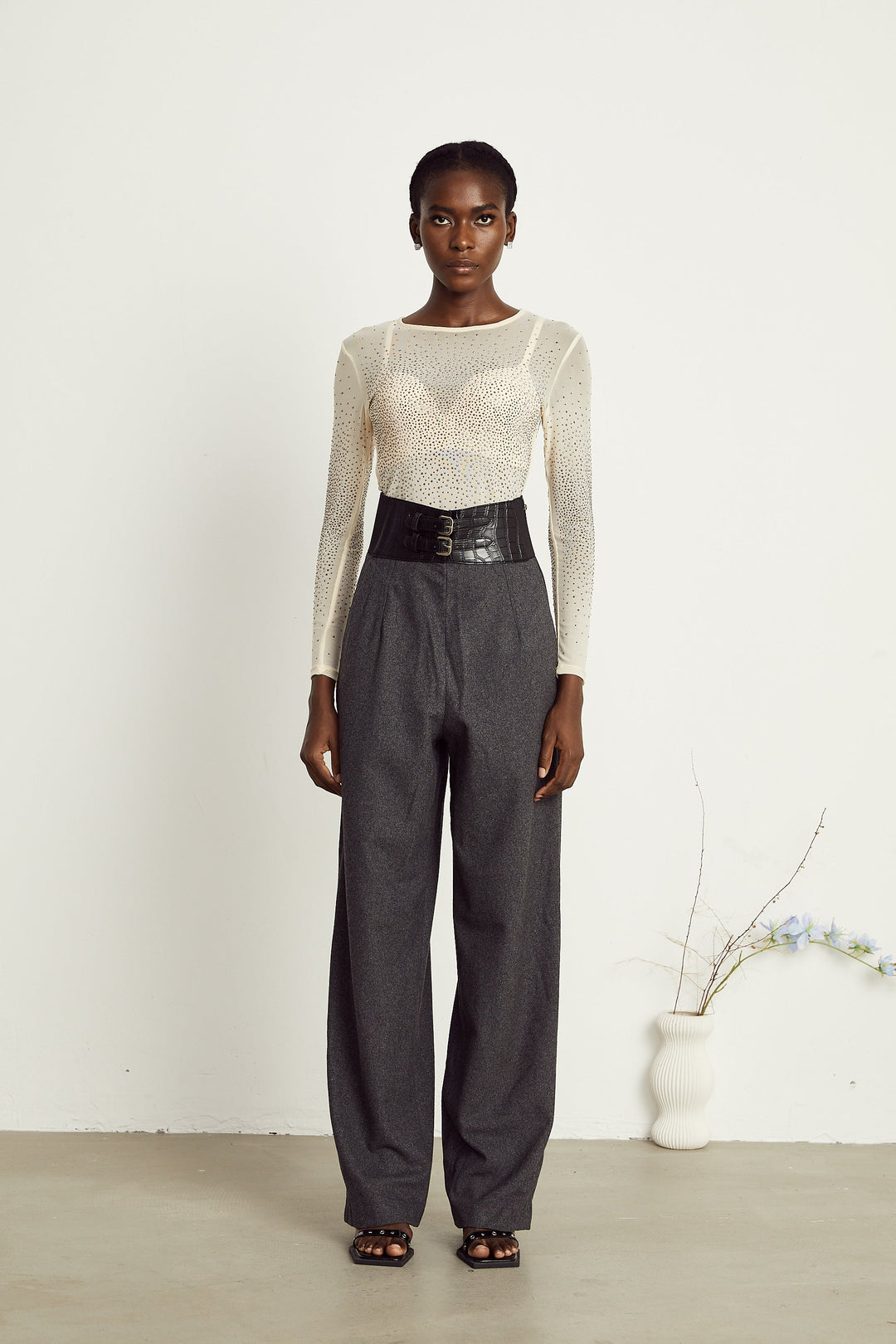Levoire | Pantalon À Double Boucle