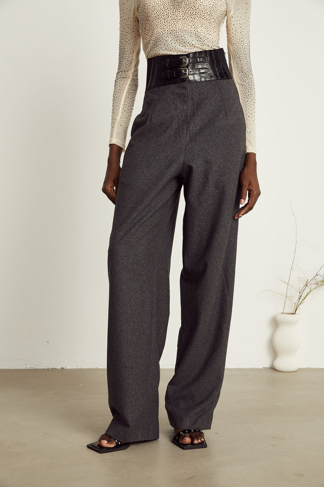 Levoire | Pantalon À Double Boucle