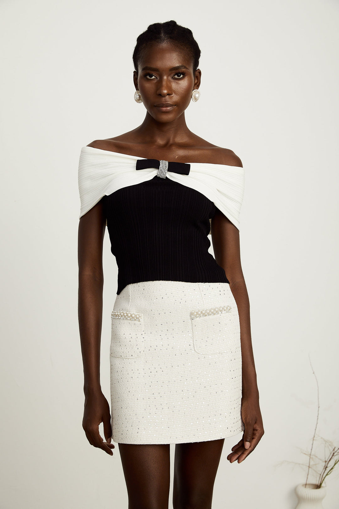 Levoire | Détail Nœud Haut En Tricot