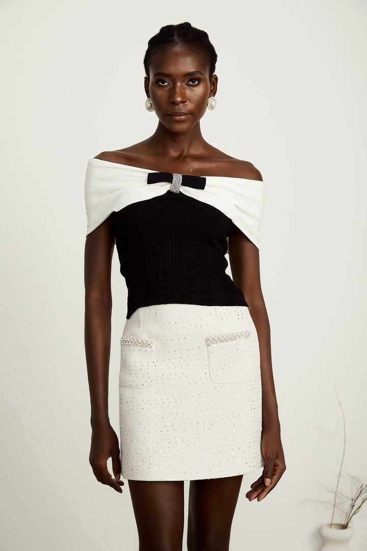 Levoire | Détail Nœud Haut En Tricot