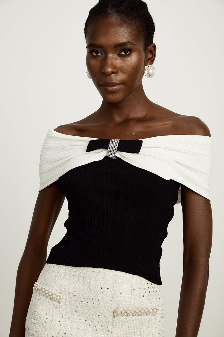 Levoire | Détail Nœud Haut En Tricot