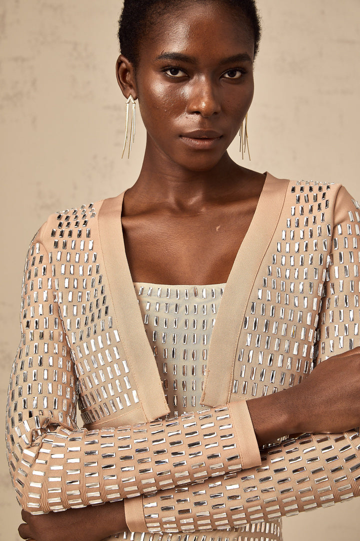 Levoire | Veste Cropped À Clous