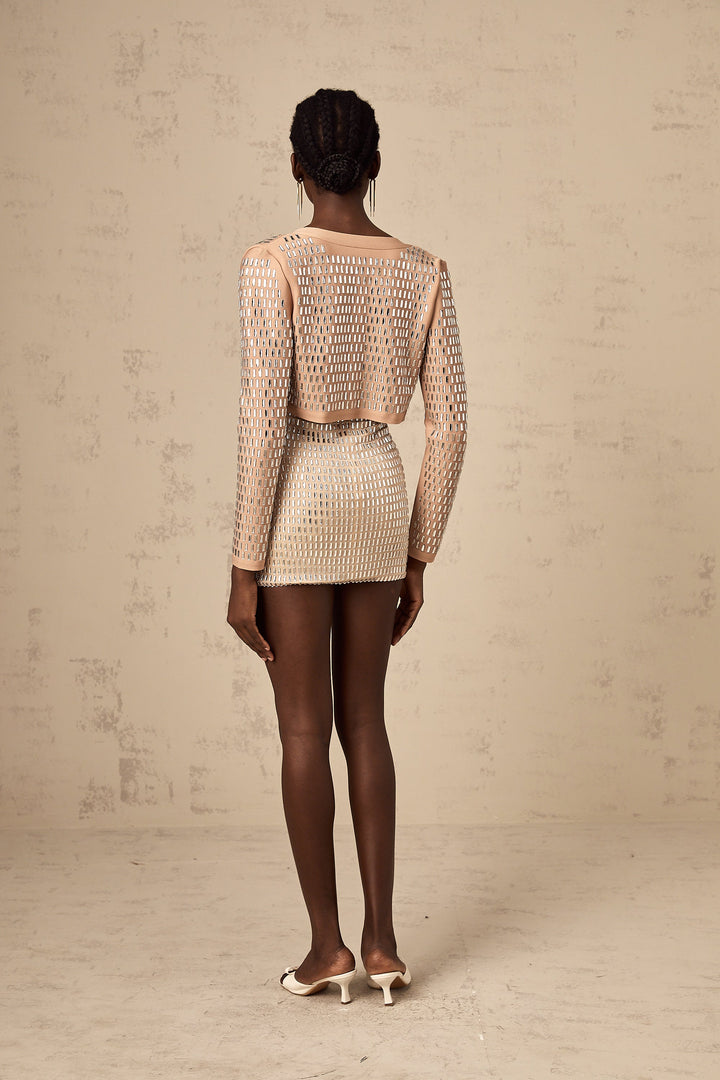 Levoire | Veste Cropped À Clous