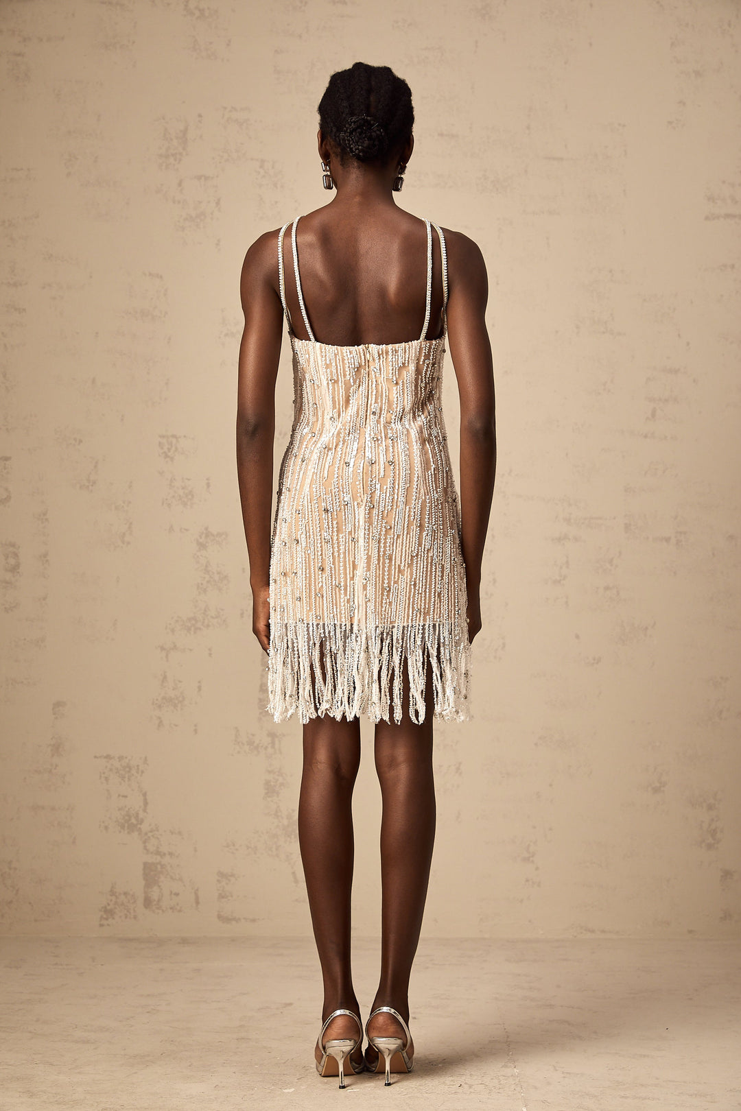 Levoire | Robe Mini À Franges Ornées