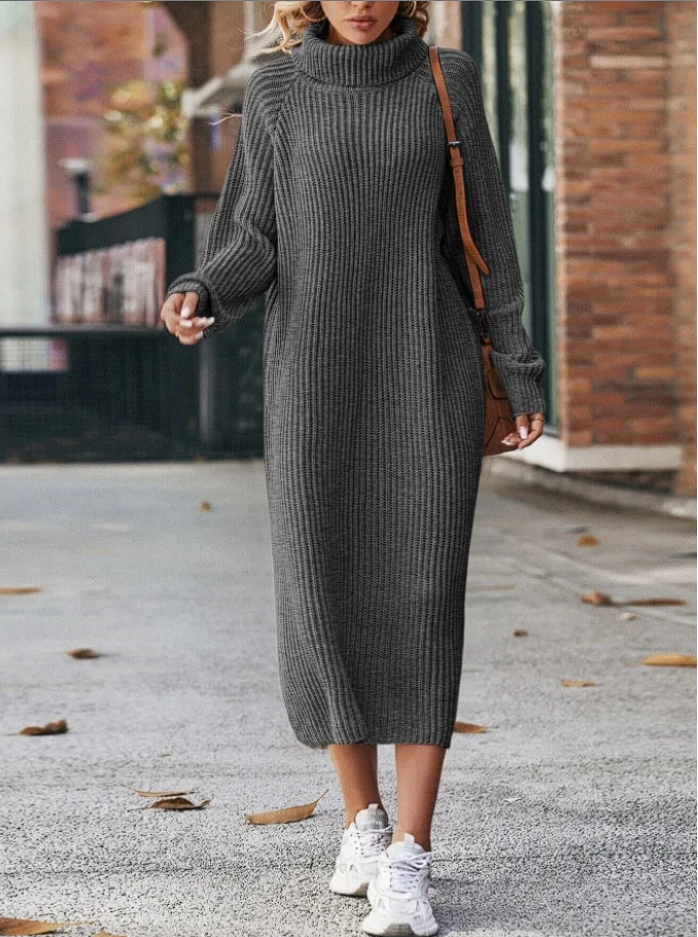 Levoire | Robe En Tricot Décontractée Pour L'Hiver